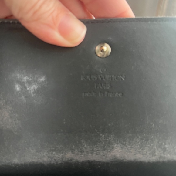 LOUIS VUITTON Porte-Tresor International Black Monogram Matte Wallet Crossbody - Picture 5 of 16